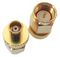 ADAPT/MCXF/SMAM - MCX Socket to SMA Plug Adaptor, Gold Plated