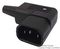 4736.0000 - IEC C14 Plug (E), Right Angle, Rewireable