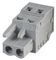 231-102/026-000 - Pluggable Terminal Socket Connector with CAGE CLAMP Actuation, 2 way, 5mm pitch, Grey