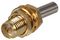 CON-SMAF-RG174 - 50 Ohm SMA Crimp Socket, Panel Mounting, Small Footprint - Gold Plated