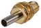 CON-SMAF-RG174 - 50 Ohm SMA Crimp Socket, Panel Mounting, Small Footprint - Gold Plated