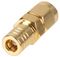 ADP-SMAM-SMBF - 50 Ohm SMA Plug to SMB Socket Adaptor - Gold Plated
