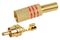 PSG08590 - Gold Phono Plug, Red
