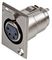 PSG08607 - 4-Pole XLR Socket, Chassis Mount