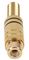 PSG08648 - RCA Phono Socket, Gold Plated, Black