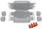 BOB4 - 3-Pole, 4 Entry Cable Joiner, 4mm, IP68, Grey