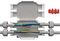 BOB4 - 3-Pole, 4 Entry Cable Joiner, 4mm, IP68, Grey