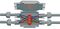 BOB4 - 3-Pole, 4 Entry Cable Joiner, 4mm, IP68, Grey