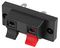 PSG08614A - 2-Pole Push Terminals, Loudspeakers, Panel Mount, Pack of 2