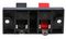 PSG08614A - 2-Pole Push Terminals, Loudspeakers, Panel Mount, Pack of 2