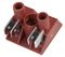FV77/2 - 2 Pole Screw to Tab Terminal Block