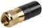 15-026-D6-CA - Brass F Type Plug, 75 Ohm