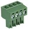 MC000098 - 3.81mm Pluggable Terminal Block, Plug, 4 Way, 26AWG to 16AWG, 10 A