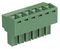 MC000100 - 3.81mm Pluggable Terminal Block, Plug, 6 Way, 26AWG to 16AWG, 10 A