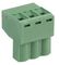 MC000137 - 5mm Pluggable Terminal Block, Plug, 3 Way, 26AWG to 12AWG, 16A