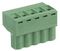 MC000179 - 5.08mm Pluggable Terminal Block, Plug, 5 Way, 26AWG to 12AWG, 16A