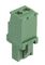 MC000192 - 5.08mm Pluggable Terminal Block, Plug - Reverse R/A, 2 Way, 24AWG to 14AWG, 16A