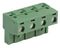 MC000218 - 7.62mm Pluggable Terminal Block, Plug, 4 Way, 24AWG to 14AWG, 15A