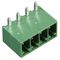MC000090 - 3.5mm Pluggable Terminal Block Header, 4 Way, Right Angle, 12A