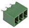 MC000121 - 3.81mm Pluggable Terminal Block Header, 3 Way, Vertical, 12A