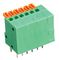 MC000005 - 2.54mm PCB Terminal Block, 6 Way, 26AWG to 20AWG, Push In