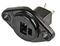 4850.225 - 2-Pin DIN Panel Mount Speaker Socket