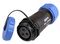PELH0003 - 3 Pole Circular Threaded Cable Joining Kit, 250V AC, 30A, 4.5mm - 7mm