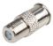 PROCON60 - F Type Socket to F Type Plug Adaptors, Pack of 50