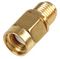 PROCON81 - Gold Plated SMA Socket to SMA RP Plug, 50 Ohm
