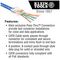 VDV826-729 - RJ45 Pass Through Plugs, RJ45 Cat6, 10 Pack