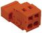 231-632 - 2 Pole Pluggable Male Connector Plug, Cage Clamp, 2.5mm2, 5.08mm Pitch