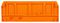 280-315 - End and Intermediate Plate, 2.5mm, Orange