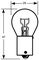 R290 - 24V 21W SCC BA15s Car Brake/Indicator/Reverse/Rear Fog Light Bulb (Heavy Duty)