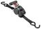 3238EURDAT - Ratchet Tie Down Straps with Hooks, 3m, Pack of 2