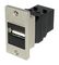 KCUABBKPM - Panel Mount USB A Female to USB B Female Keystone Coupler