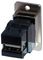 KCUABBKPM - Panel Mount USB A Female to USB B Female Keystone Coupler