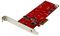 PEX2M2 - 2x M.2 NGFF SATA SSD Controller Card - PCI-Ex