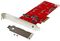 PEX2M2 - 2x M.2 NGFF SATA SSD Controller Card - PCI-Ex
