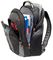 600639 - Pegasus 17" Laptop Backpack, Black/Blue
