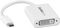 CDP2DVIW - USB-C to DVI-I Adaptor - White