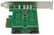 PEXM2SAT32N1 - 3 Port M.2 SSD NGFF PCI-Ex 3.0 Adaptor Card