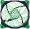 AK-FN091-GN - Vegas 15 LED Case Fan, Green 120mm