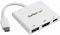CDP2HDUACPW - USB-C to 4K HDMI 30Hz & USB 3.0 Multifunction Adaptor with Power Delivery, White