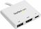 CDP2HDUACPW - USB-C to 4K HDMI 30Hz & USB 3.0 Multifunction Adaptor with Power Delivery, White