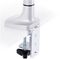 3255 - M Deskmount Single Arm Gas Spring Monitor Desk Mount VESA 15-27", Silver