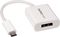 CDP2DPW - USB-C Male to 4K DisplayPort Female Adaptor, White