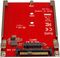U2M2E125 - M.2 Drive to U.2 (SFF-8639) SSD Host Adaptor