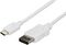 CDP2DPMM3MW - USB-C Male to DisplayPort Male Adaptor Lead, 3m White