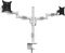 7350073735181 - M Officeline Deskmount Dual Monitor Mount with Extended Arms VESA 15-30", White