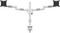 7350073735181 - M Officeline Deskmount Dual Monitor Mount with Extended Arms VESA 15-30", White